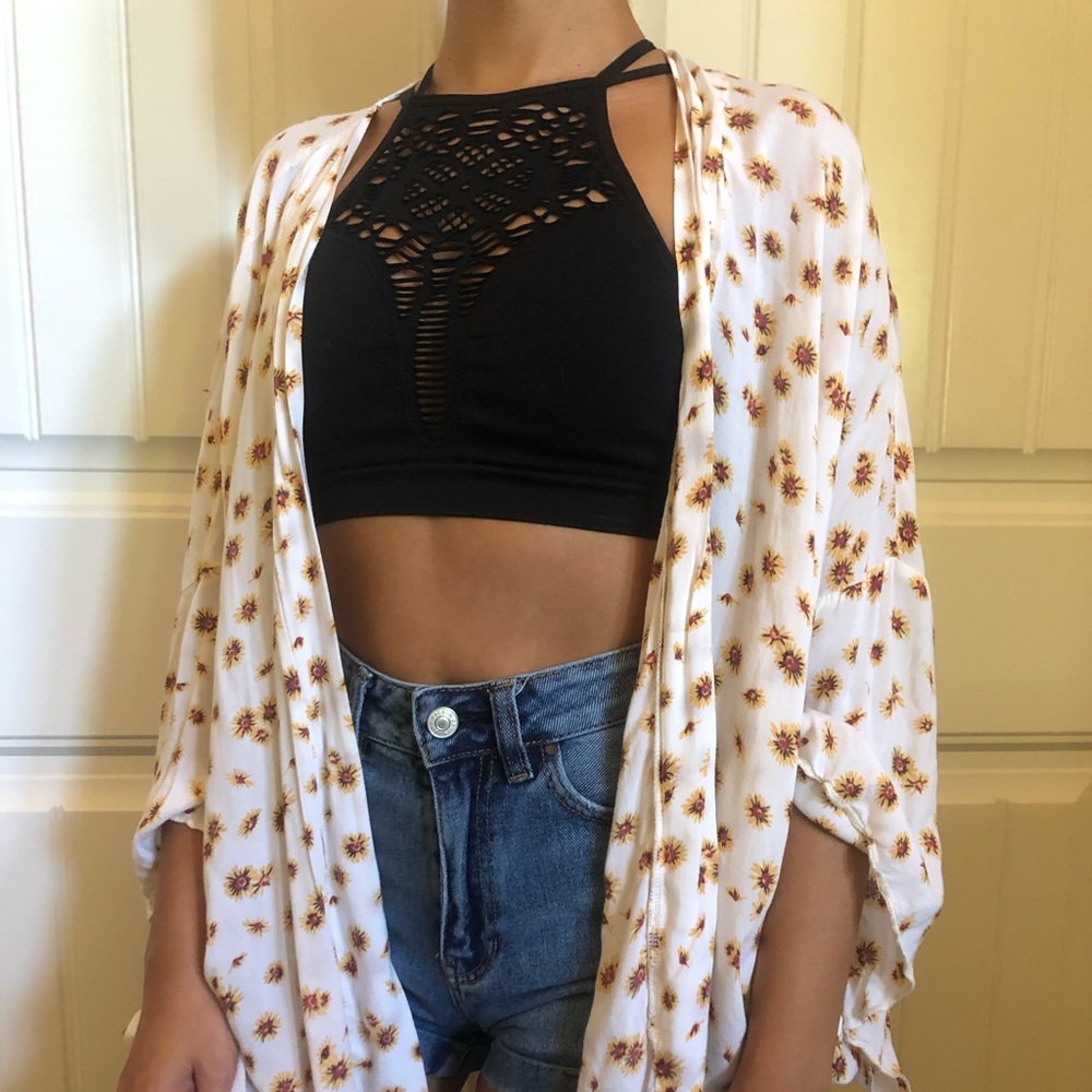 Floral kimono